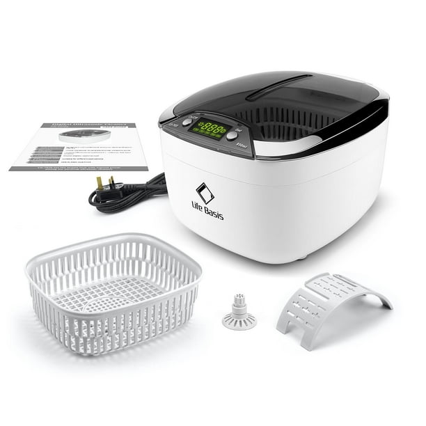 Ultrasonic Jewelry Cleaner Life Basis Ultrasonic Cleaner Machine 850ml