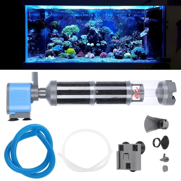 Filtro de Acuario, Filtro de 3 Etapas de Peces, 35W 5 EN 1 Accesorio de Acuario de Plástico para Filtro de Circulación de Agua