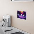 thumbnail image 5 of Yayeee Toggle Light Switch Wall Plate 3-Gang 6.37"x4.48" Decorative Outlet Cover, Pink Digital Art, 5 of 7