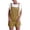 #4Khaki, variant on MYAOYINo Boundaries Womens Loose Fitting Shortall Romper with Adjustable Straps Pockets