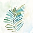 thumbnail image 3 of Nan 15x15 Black Modern Framed Museum Art Print Titled - Tropical Leaf I, 3 of 5