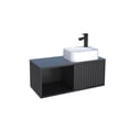 thumbnail image 2 of Mueble de Baño Premium: Gabinete Negro Mate + Lavabo Cerámico Moderno 102495, 2 of 4
