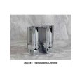 thumbnail image 1 of AVIVA Liquid Bath Amenities Dispenser 2-Chambers Chrome & Translucent 1/Pack, 1 of 1