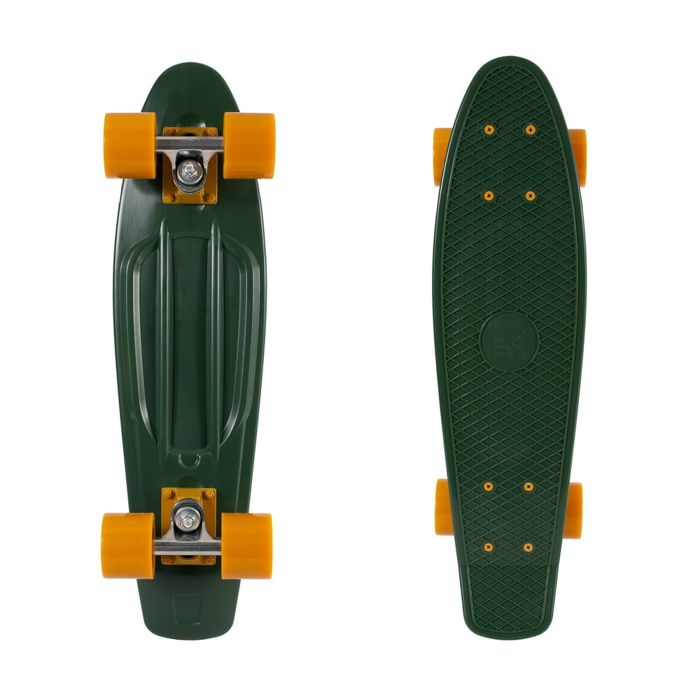 Retrospec Quip Skateboard 22.5" Classic Plastic Mini Cruiser Complete