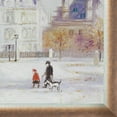 thumbnail image 3 of La Pastiche Jean Francois Raffaelli 'The Fletcher Mansion, New York City' Hand Painted Framed Oil Reproduction on Canvas, 3 of 5