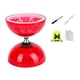 thumbnail image 2 of Juego de diábolo chino de doble rueda, portátil, con cuerda y 3 rodamientos, para niños mayores, adultos y exteriores. S Rojo, 2 of 8