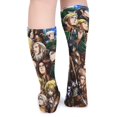 thumbnail image 5 of Attack On Titan Thick Stockings Casual Socks for Men Women Durable Comfort Calf Socks Soft Elastic Crew Socks 15.7", 5 of 8