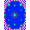 Blue Multicolor, Pattern 9, variant on ODIKA 8'x10' Washable Area Rug Non-Slip Chair-Friendly Mat Aesthetic Cartoon Retro Blocks Graphic Bold Outline Funky Refined for Dining Room, Large Office, Lounge