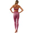 thumbnail image 2 of Women's 2 Piece Outfits Sports Bra Long Pants Yoga Set Seamless Leggings, 2 of 5