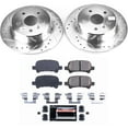 thumbnail image 3 of PowerStop Rear Z23 Evolution Sport Carbon-Fiber Ceramic Brake Pad and Drilled & Slotted Rotor Kit Fits: TOYOTA Select Models K2322, 3 of 10