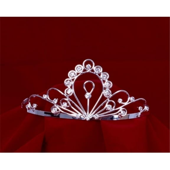 2-.50'' Rhinestone Tiara