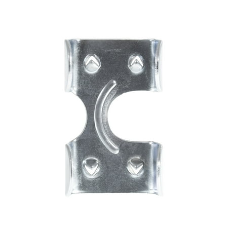 

Heavy Duty Zinc Plated Double Rope Clamps for 3/8-inch 1/2-inch 5/8-inch and 1-inch Ropes Cords - Multiple Pack Sizes Available
