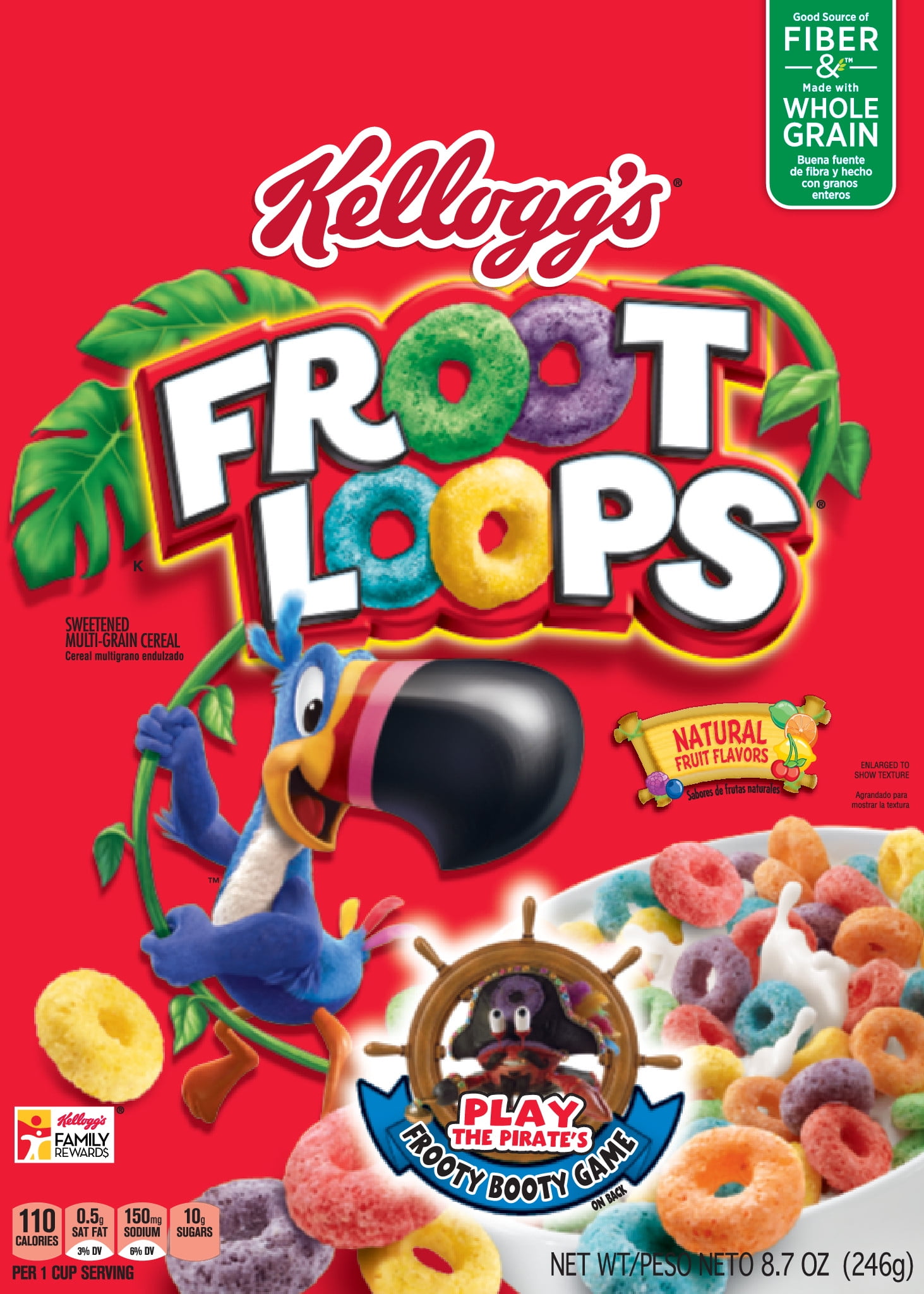 Kellogg's® Froot Loops Sweethearts Cereal, 8.7 oz - Fry's Food Stores