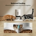 thumbnail image 5 of Petlibro Automatic Cat Feeder with Camera for2 Cats, 5G WiFi Pet Food Dispenser with APP Control, 2-Way Audio for Cat & Dog, Low Food & Motion & Sound Alertsm, 1080P HD Video with Night Vision, 5 of 11