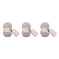 thumbnail image 2 of Advancent Knitting Yarn Purses Crocheting Thread Sweaters Blanket Color Kids Supplies Cushion Beginners Lightweight Weaving Type1 NO1 Advancent CBP182605, 2 of 6