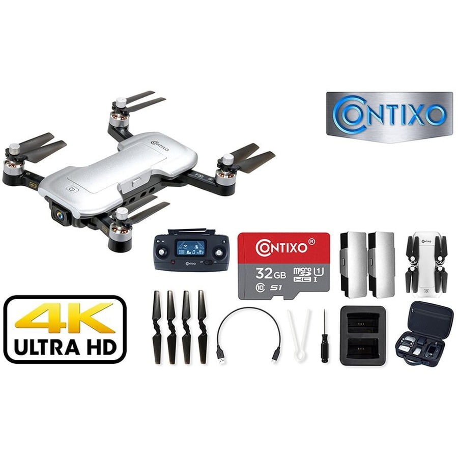 Contixo F30 Drone for Kids & Adults Wifi 4K UHD Camera and GPS, FPV