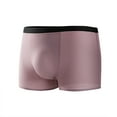 thumbnail image 2 of Dxzfnsa Shorts Men Performance Sports Workout Athletic Running Underwear Shorts Spandex Bamboo Cool Underwear For Men,Pink-L, 2 of 9