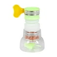thumbnail image 2 of Water Filter Faucet Kitchen Splashing Proof Retractable Rotating Showerhead with Maifanshi Stone Filtration System, 2 of 6