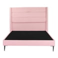 thumbnail image 1 of Box Base Cama Slim Individual+Cabecera Lugo Rosa, 1 of 8