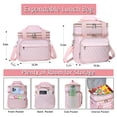 thumbnail image 3 of Lunch Box GLENKEY - Nevera térmica expandible (16 L), color rosa, 3 of 7
