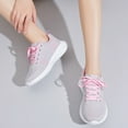 thumbnail image 4 of CAICJ98 Tennis Shoes Womens Womens Loafers Slip On Sneakers for Women Comfort Memory Foam Casual Shoes,Pink, 4 of 5