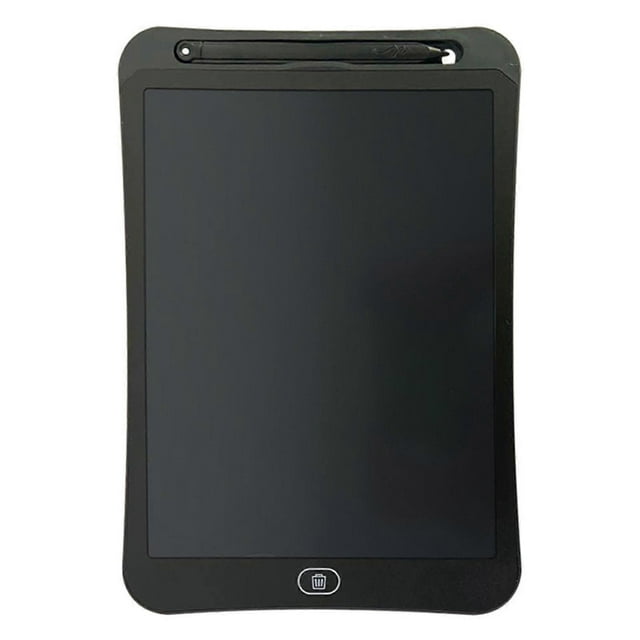 10in LCD Writing Tablet Erasable Educational Color Electronic Doodle Board Writing Drawing Board for Kids Black