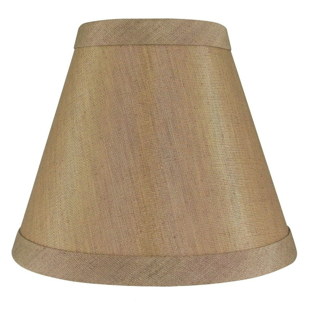 Tan 5 Inch Chandelier Shade Mini Shade Lamp Shade Clip On