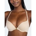 thumbnail image 2 of Joyspun Women's Front Close Racerback Push Up Bra, Sizes 34B-40DDD, 2 of 5