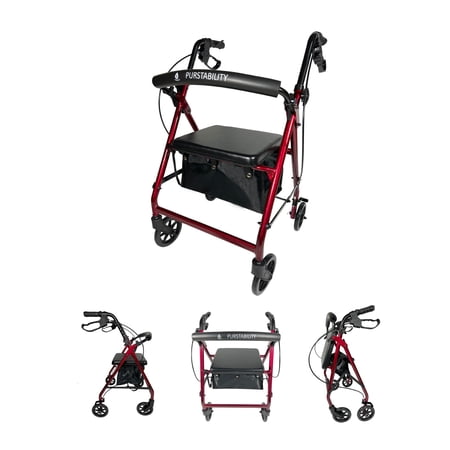 Pursonic RTF2 Purstability Rollator Walker