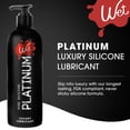 thumbnail image 3 of Lubricante personal Wet Platinum a base de silicona, 473 ml, 3 of 6