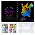 thumbnail image 2 of Trading Card Holder Card Album Binder, Protection Folder Book Collectible Card Album, 4-Pocket with 30-Pages 240-Trading Cards Capacity, Present for Children-AAB3, 2 of 5