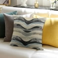 thumbnail image 3 of BANET Short Decorative Throw Pillows Faux Pillowcase 18x18in, 3 of 5