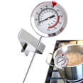 thumbnail image 1 of QJUHUNG Casewin 15” Meat Thermometer for Cooking Instant Read Long Waterproof Stainless Steel Kitchen Thermometer for Deep Frying Candy Turkey BBQ Grill, 1 of 7