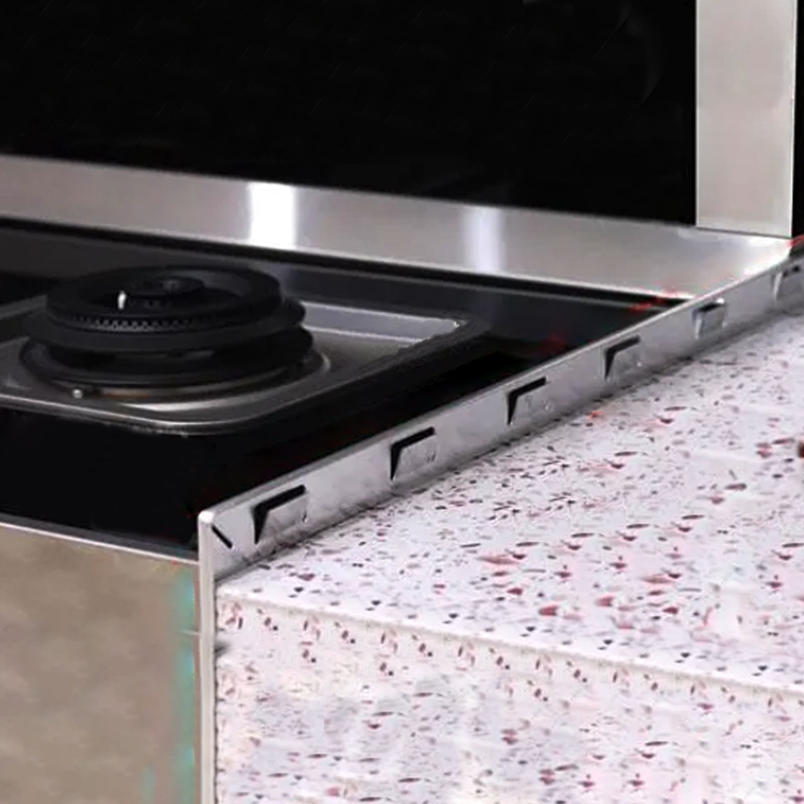 2PCS Stove Gap Covers Stainless Steel Gap Covers Lightweight Durable