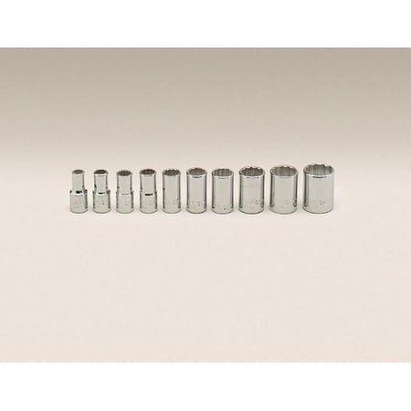 UPC: 0076799002099 | Wright Tool 1/4 In. Drive 10 Pc. 12 Pt Socket Set