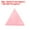 Middle Pink, variant on Uxcell 200g Stained Glass Mosaic Triangle 0.55'' Light Purple Glass Mosaic Tiles Bulk for Craft Handmade Project