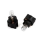 thumbnail image 1 of 2Pcs Luz Amarilla T5 LEDes Lente Luz de Tablero Bombilla Interior Coche 12VDC, 1 of 1
