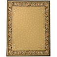 thumbnail image 1 of Due Process Stable Trading Aubusson Rennes Gold & Black Round Area Rug, 10 x 10 ft., 1 of 1
