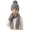 Gray, variant on Viluyesy 3Pcs Kids Girls Winter Hat Gloves Scarf Set Solid Color Thicken Knitted Warm Set Black Size 3T
