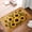 Color 3, variant on FJPT Non Slip Flannel Polyester Floor Mat Lemon Floral Design For Bathroom Kitchen Bedroom Decor 16x24 inch