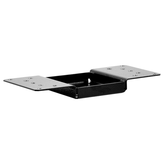 Mail Boss Universal Mailbox Adapter Plate, Black