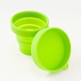 thumbnail image 4 of Bearachild Taza plegable de silicona para protección del medio ambiente, taza telescópica para viajes, Camping, escuela, exterior, Color Macron, Utensilios de cocina verde, 4 of 6