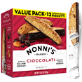thumbnail image 2 of Nonni's Bakery, Cioccolati Almond Biscotti, Individually Wrapped, 10.32oz, 12ct Value Pack, 2 of 7