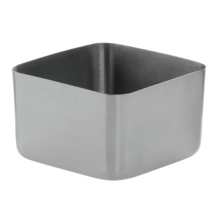 

Hubert Soft Touch Square Stainless Steel Mod Pan - 4 7/8 L x 4 7/8 W x 3 H