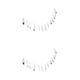 thumbnail image 1 of Piezas De 2 Boho Dipped Tassel Garland Nursery Room Decoración Colgante, 1 of 9