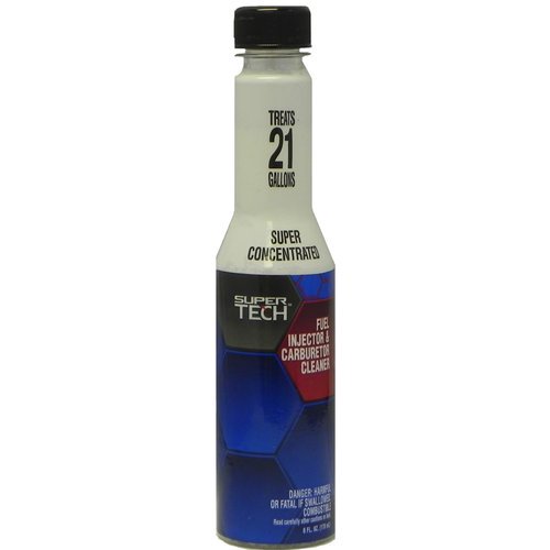 Super Tech Concentrated Fuel Injector and Carburetor Cleaner, 6 oz