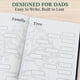 thumbnail image 4 of Cuaderno diario GAUDORA Dad Story Best Dad Ever Gift, 4 of 8