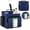 Marine Blue, variant on Portable Shower Caddy College Dorm Room Essential, Shower Caddy Tote Bag for Student, Girl, Women, Men, Separate Compartment, Large Capacity, Quick Dry Mesh Base for Travel, Gym, Camp