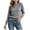 GrayA, variant on Women's Crew Neck Sweaters Fall Oversized Knit Pullover Long Sleeve Tops Trendy Winter Clothes