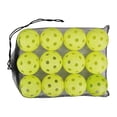 thumbnail image 3 of 12 Piezas Pickleball Balls Bola De Competición Para Torneos Sancionados Play Green Sunnimix Pelota de pickleball, 3 of 8